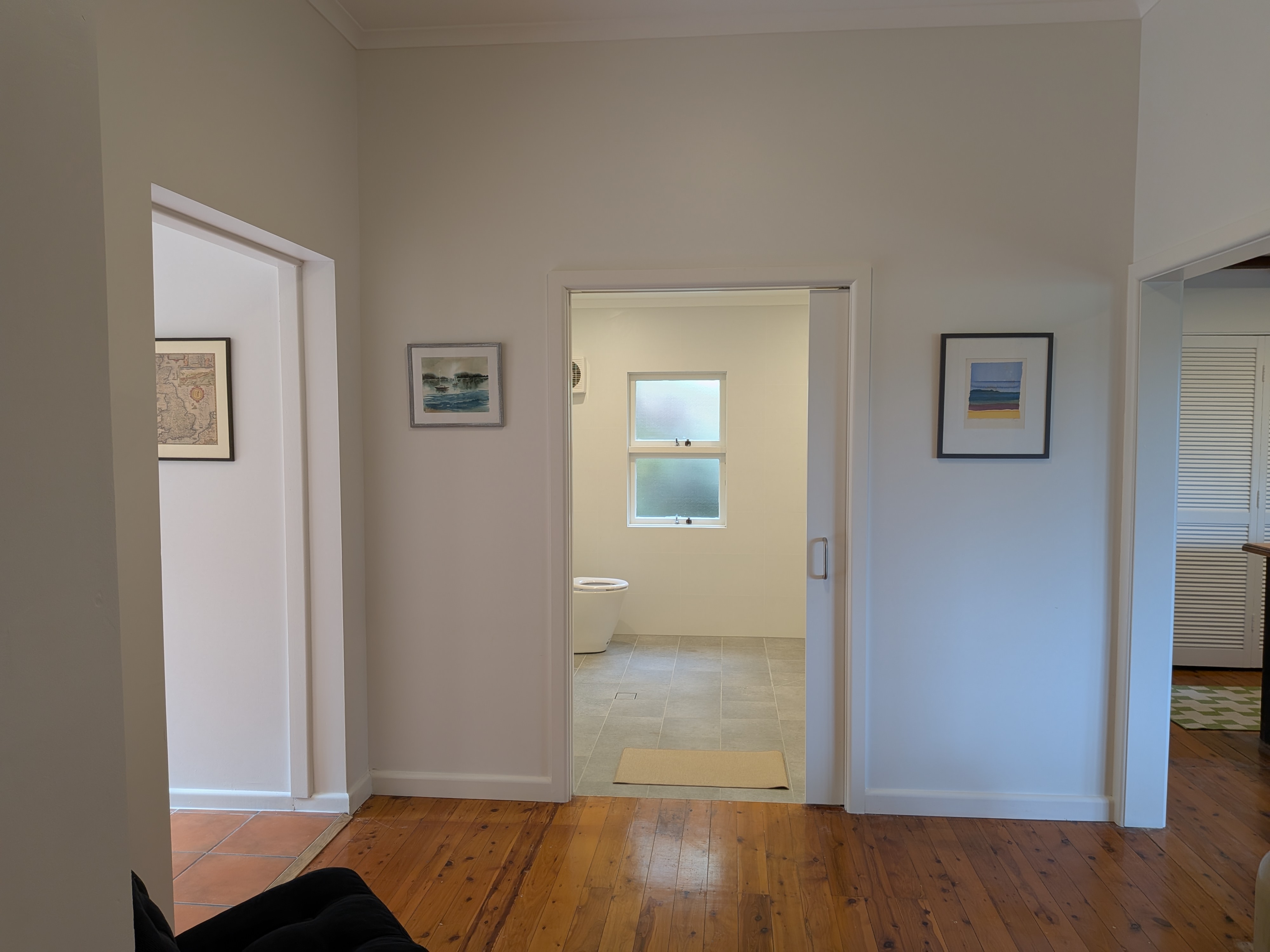 Accessible bathroom at Clontarf House