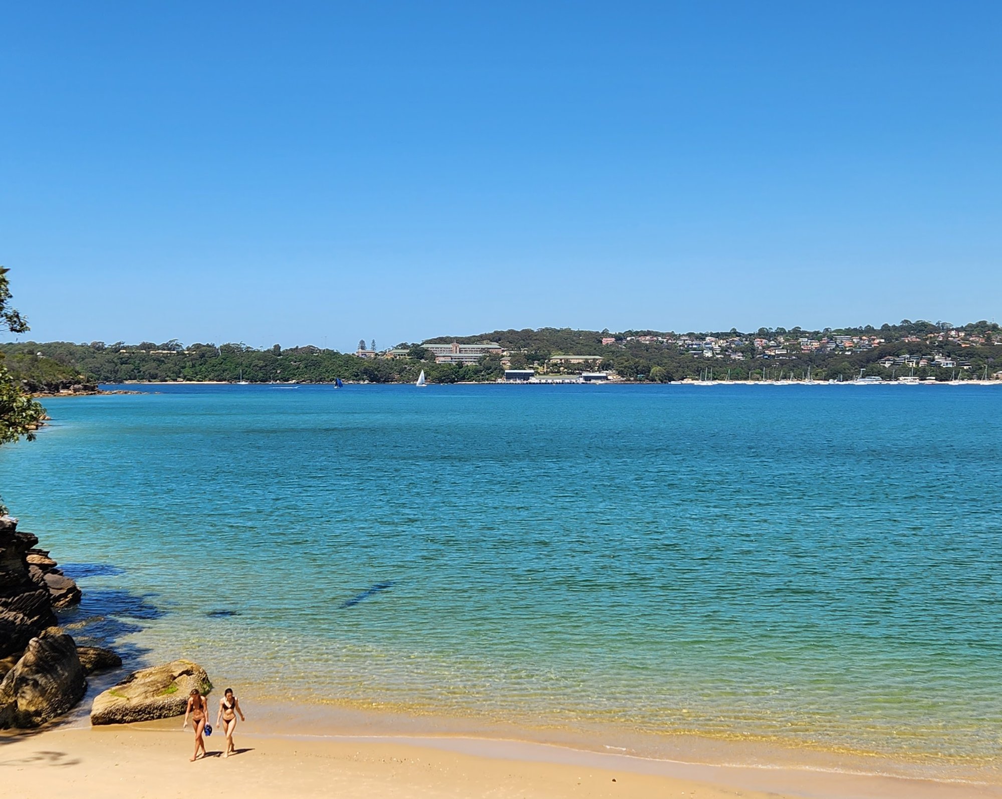 Castle Rock Beach, Clontarf - Sydney Harbour location of Clontarf House respite accommodation
